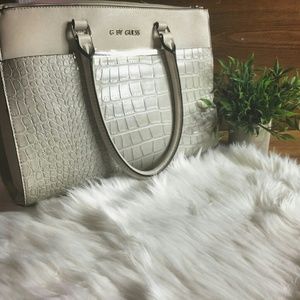 G by Guess Cream Tote Bag